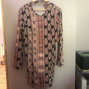 BCBG LS mini dress size M NWT